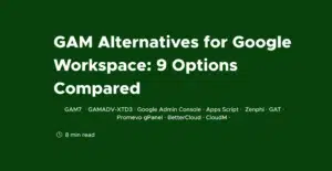 GAM alternatives