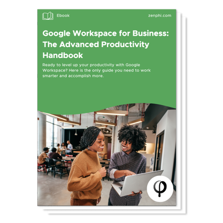 ebook cover – Google Workspace for Business ebook cover - Google Workspace for Business
