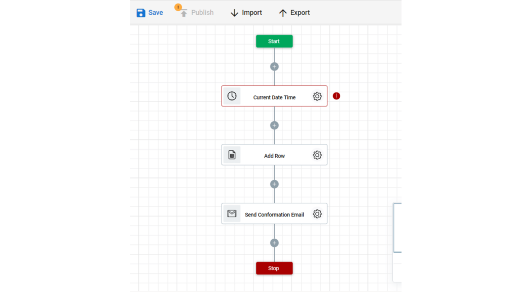 Step 7.2. Email signup workflow automation using zenphi