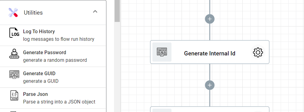 Step 6. Adding GUID generator.