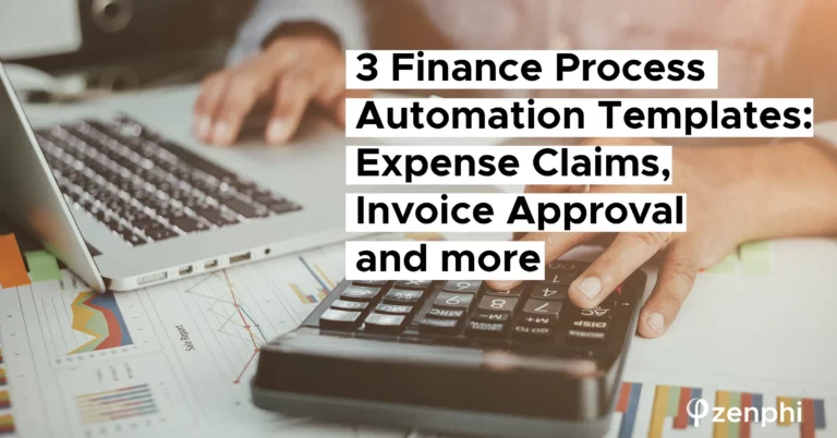 Finance Process Automation Template: Expense claims, Invoice Approval and more