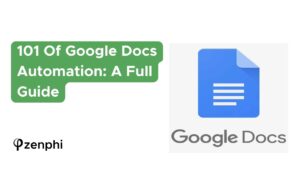 google docs application and zenphi logo