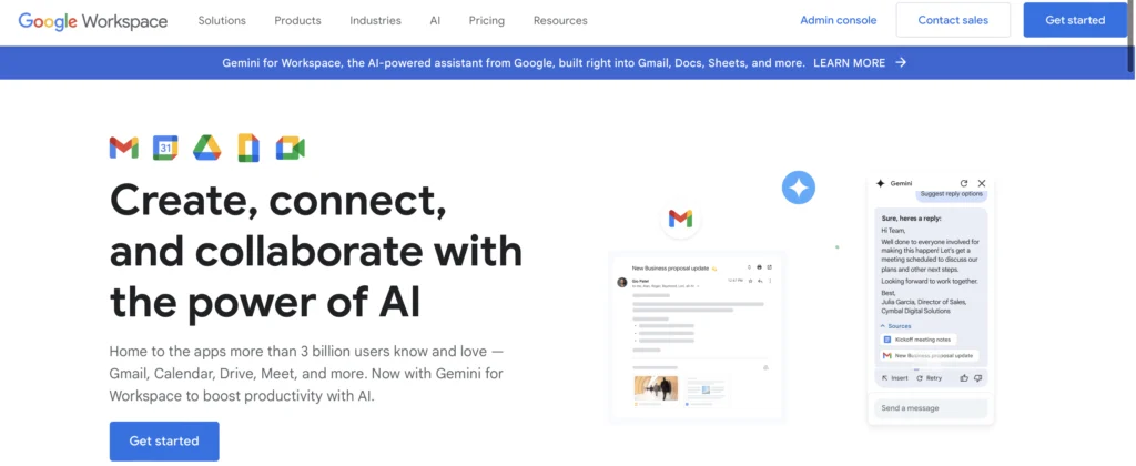 google workspace landing page people happy using apps