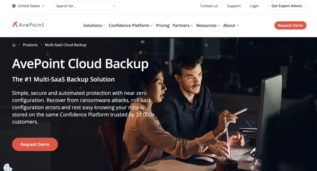 Ave home page