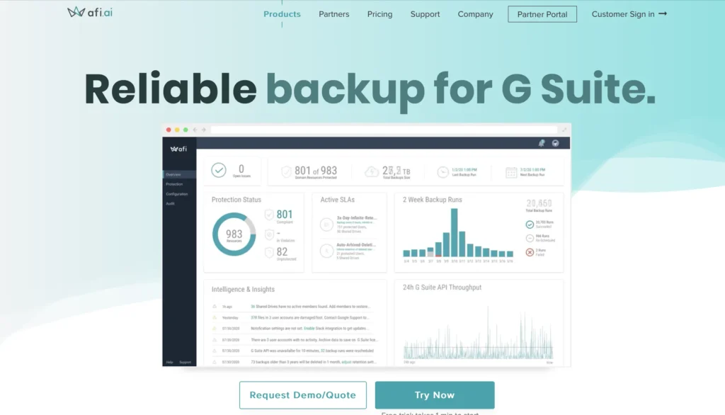 afi.ai home page