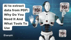 AI selecting a PDF document