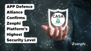 a hand holding protective shield with the wording CASA verified