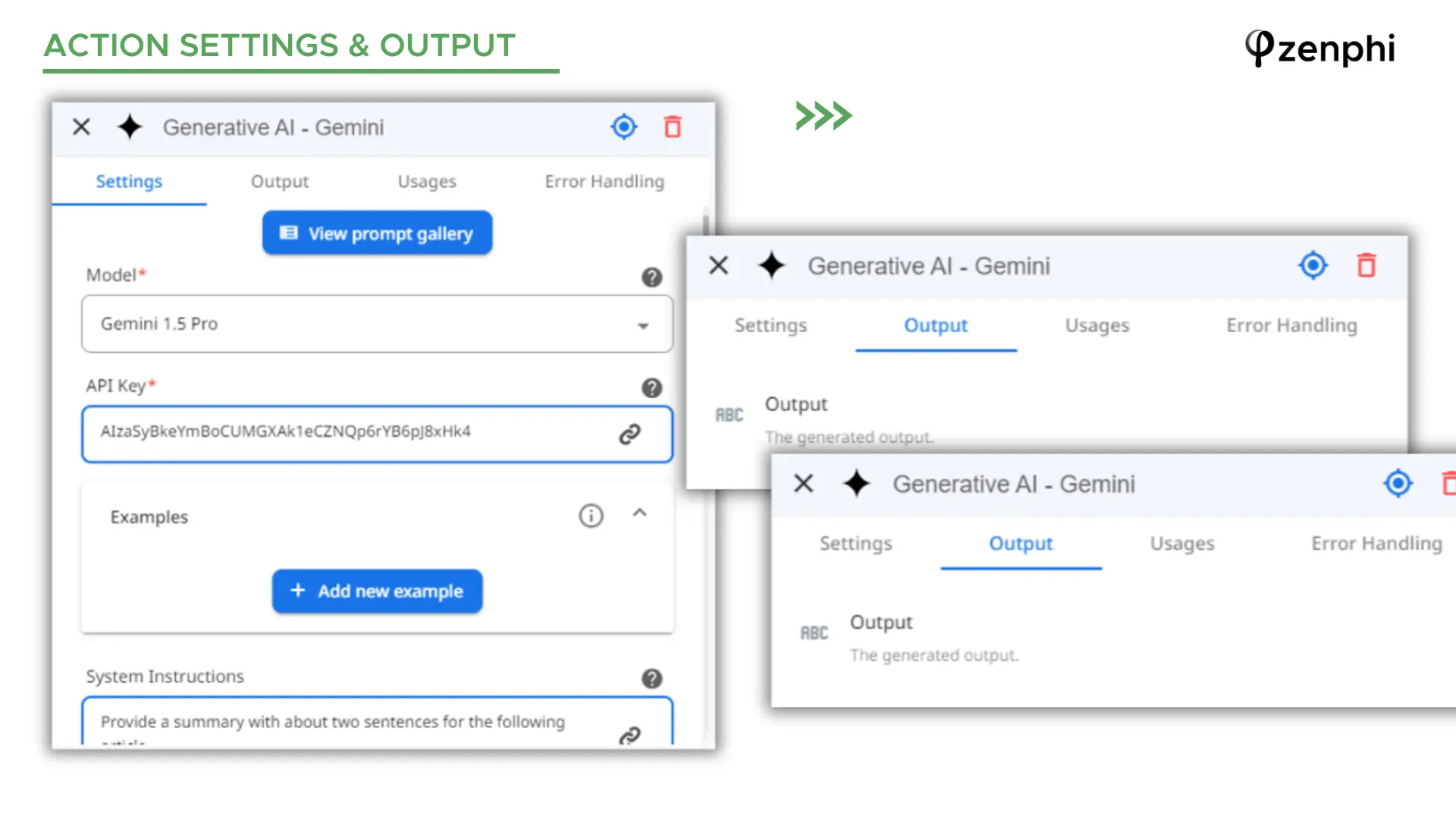 automated use of gemini setup