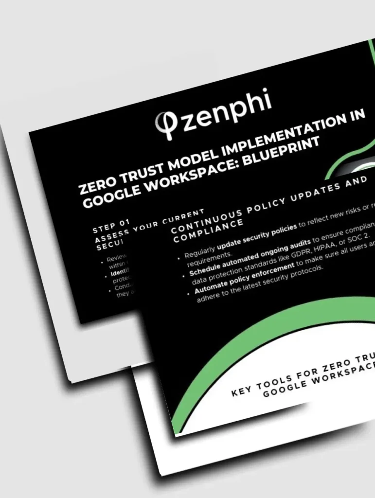 google zero trust blueprint download
