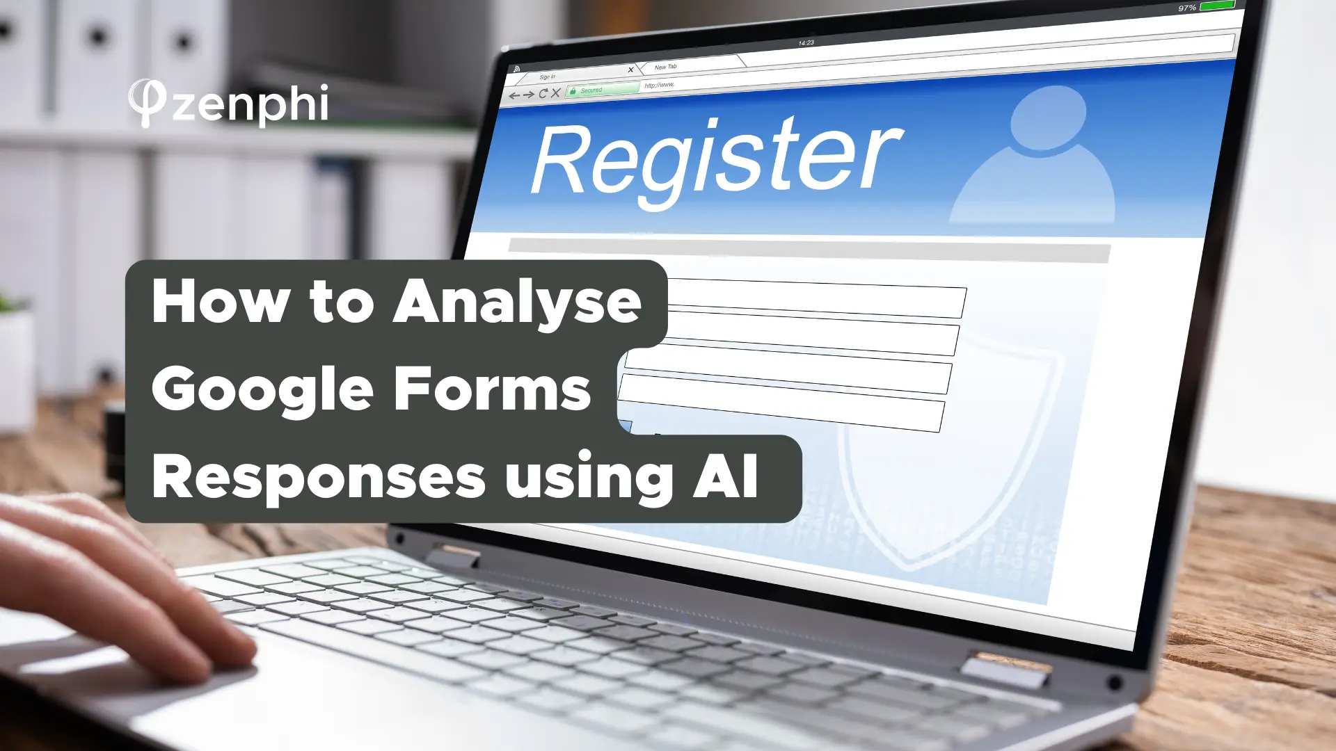 a person analysing google form response
