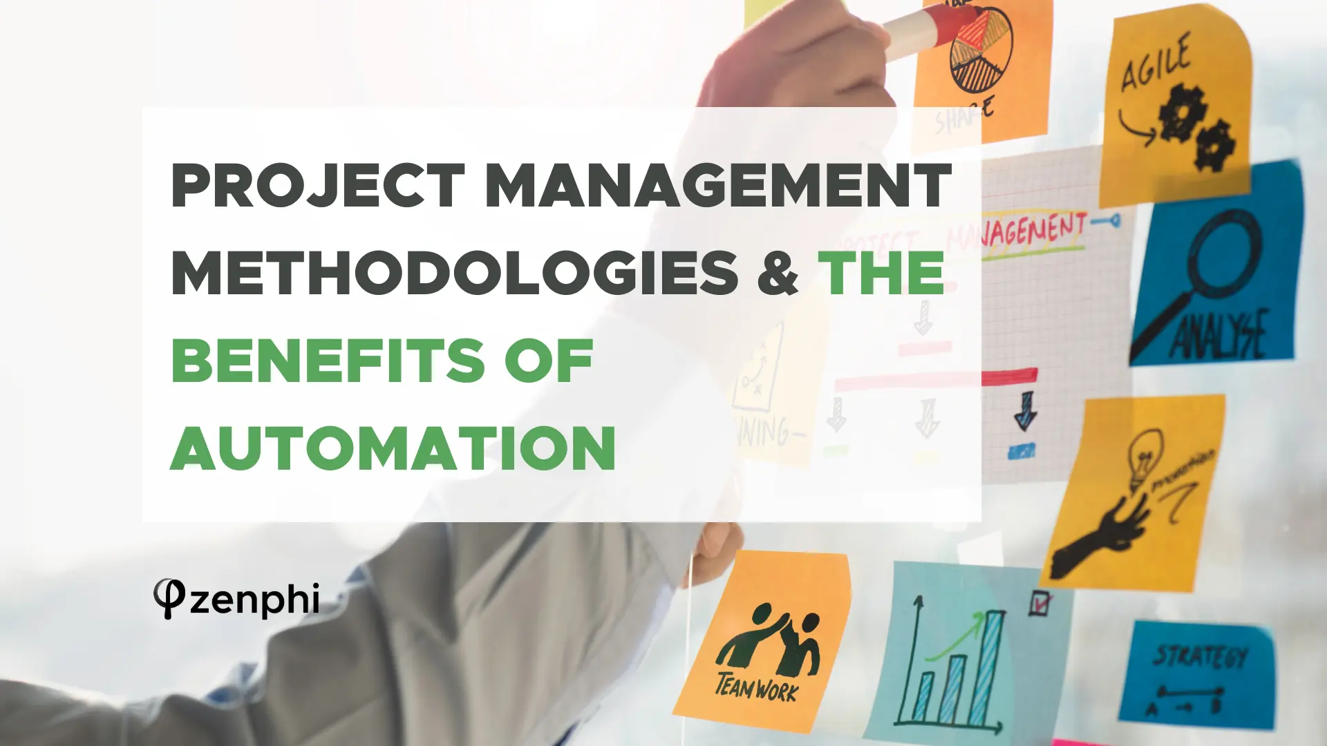 a person choosing project management methodology - agile and more