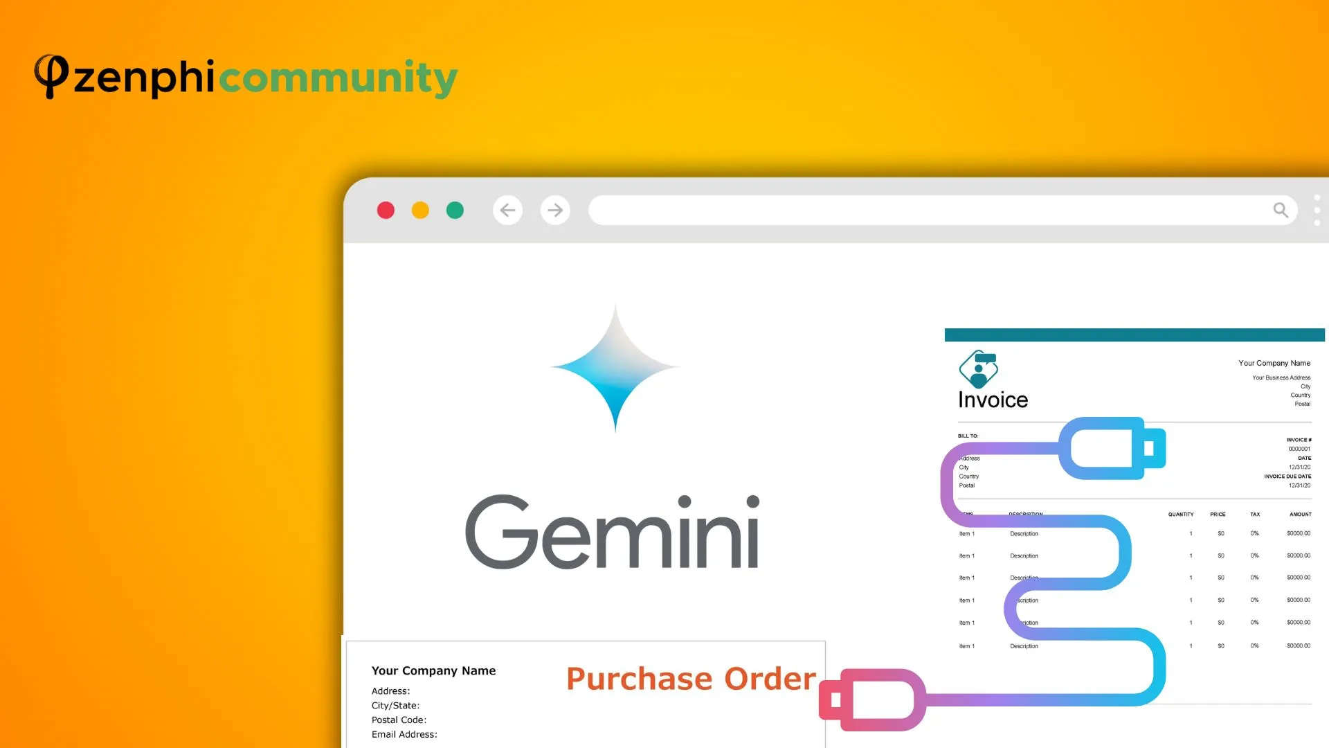 2 way invoice matching gemini