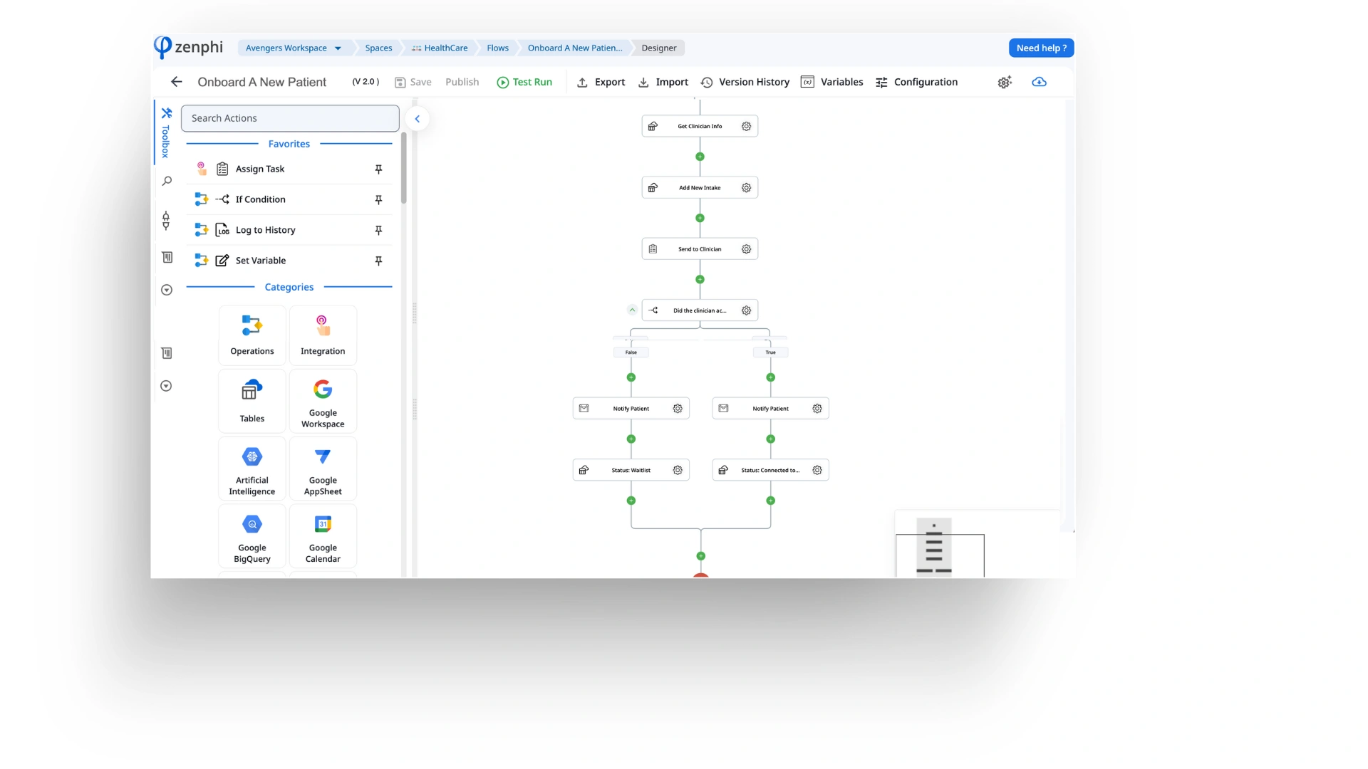 zenphi patients onboarding