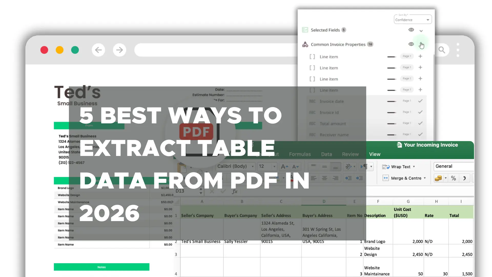 5 Best Ways to Extract Table Data from PDF in 2026