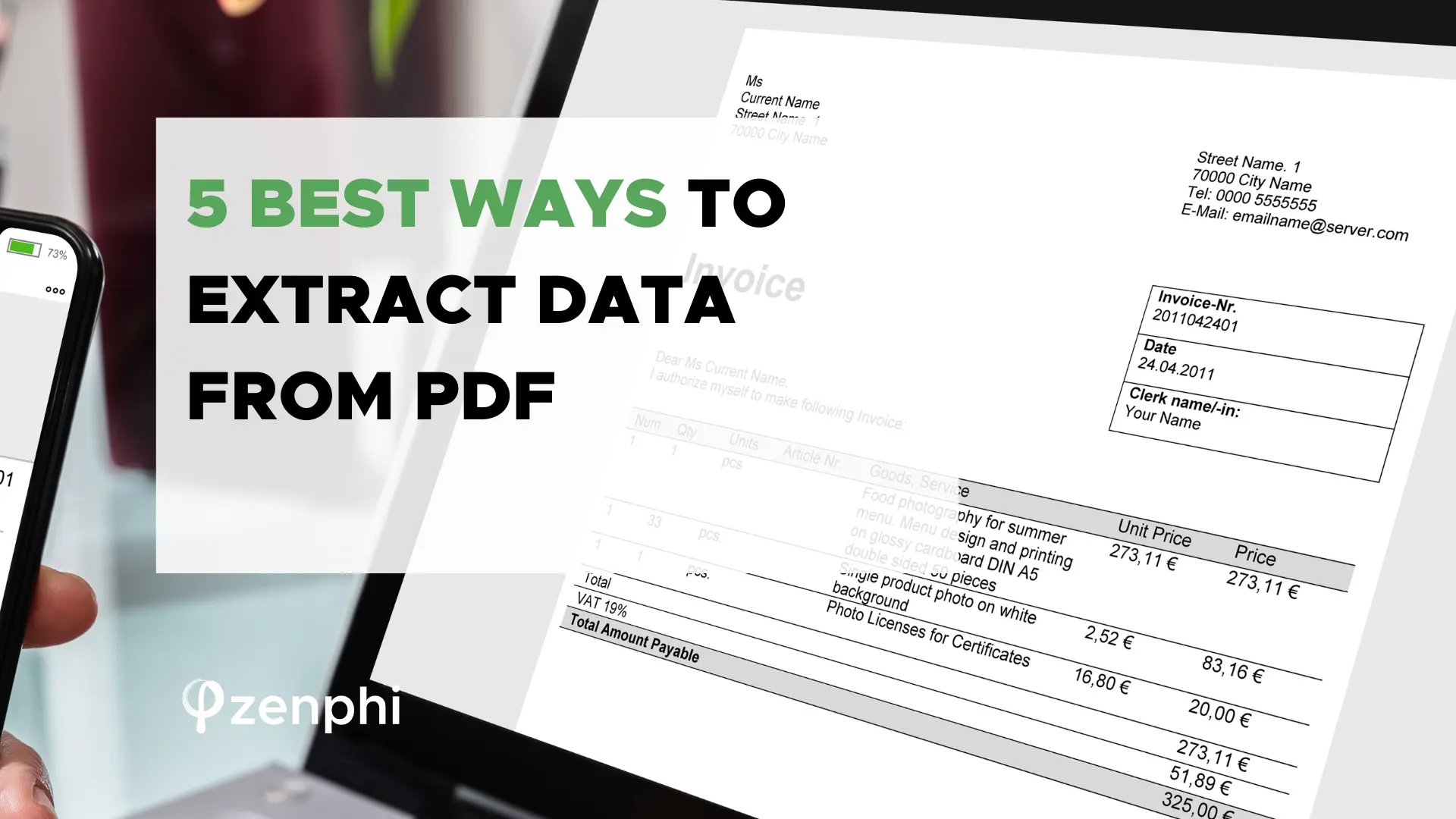 extract data from pdf