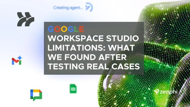 Google Workspace Studio limitations - testing real use cases