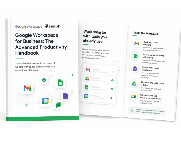 google workspace advanced productivity handbook - download
