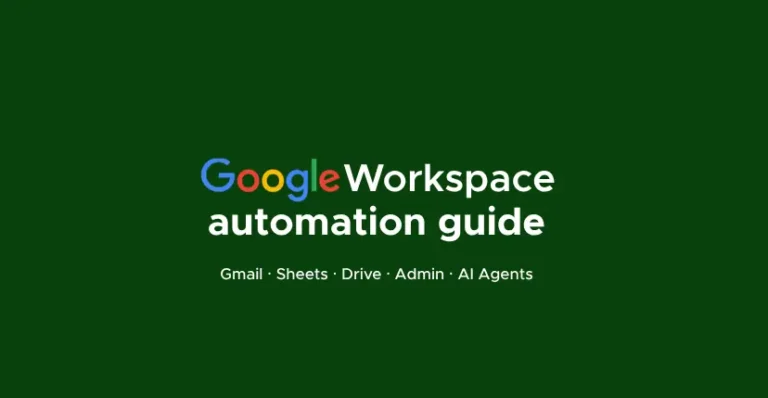 Google workspace automation guide thumbnail