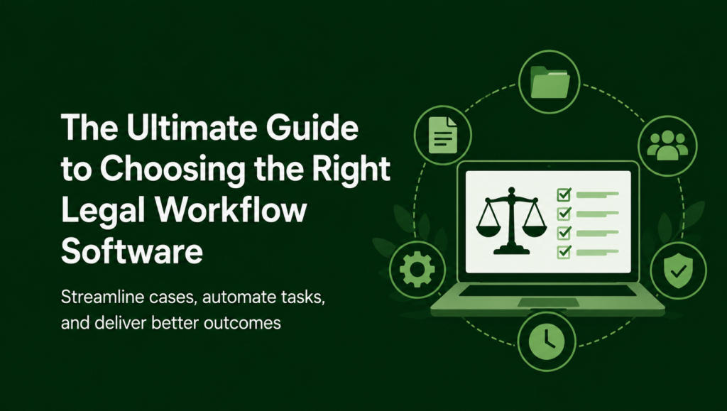 the ultimate guide to choosing the right legal software