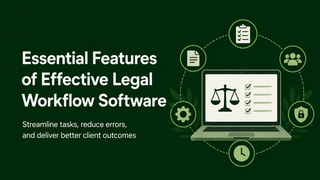 essential features of effective legal software