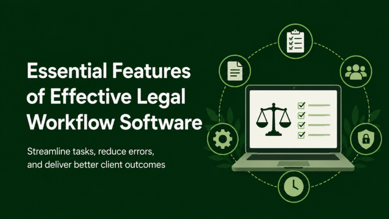 essential features of effective legal software