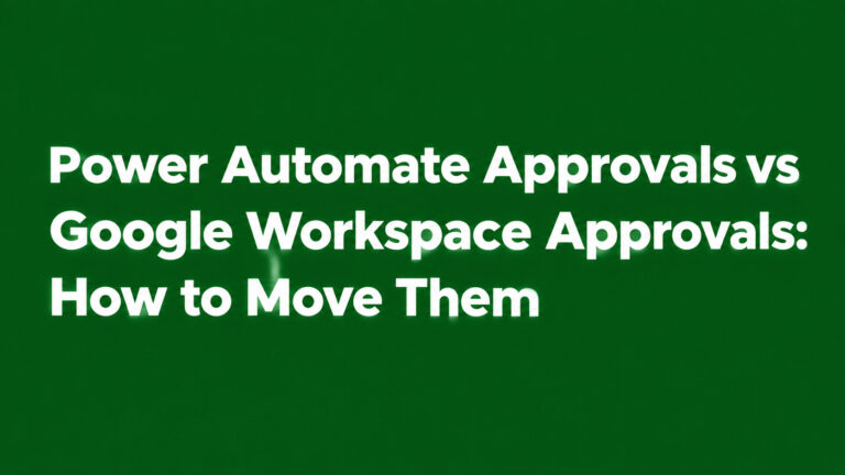 Power Automate Approvals Migration Guide