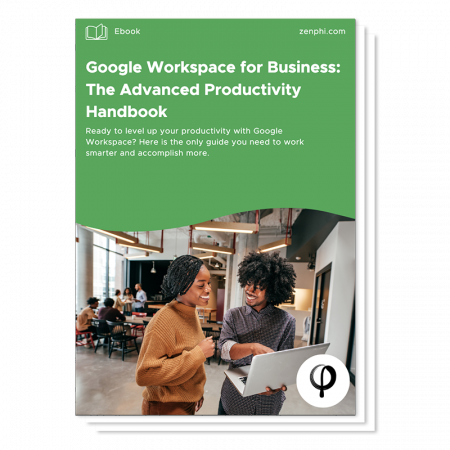 ebook cover - Google Workspace for Business